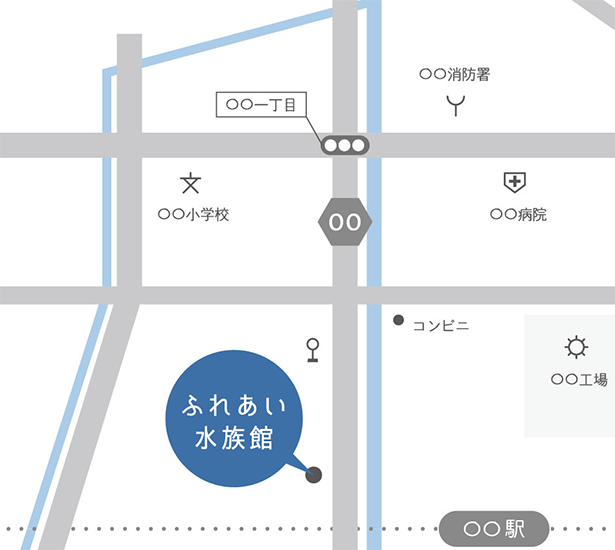 アクセスマップ